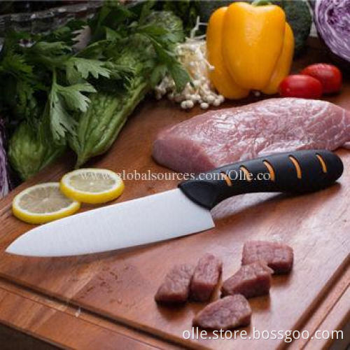 Ceramic Blade Chef's Knife, Convex Edge Blade